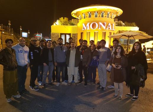 SDSB team at Monal Islamabad